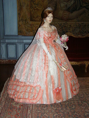 Robe de soirée Second Empire Robe de soirée Second Empire